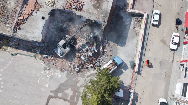 Foundation Demolition in West Lafayette