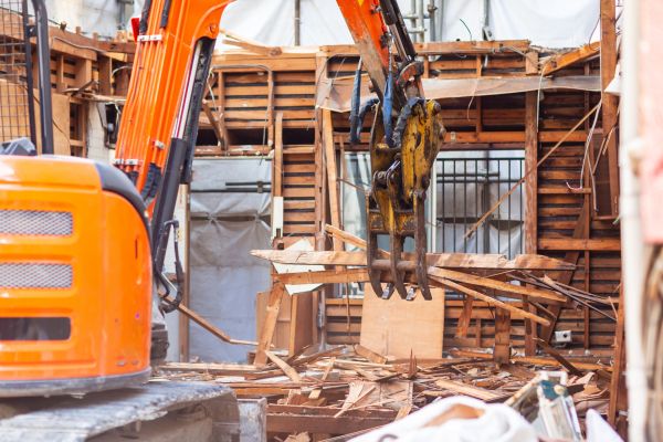 Cabin Demolition in West Lafayette