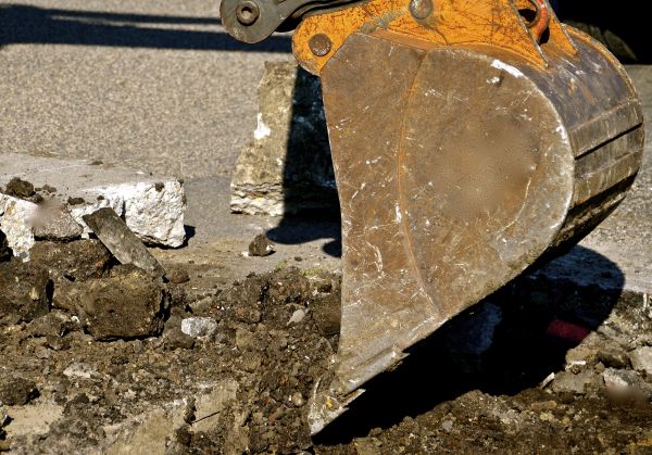 Cement Pad Demolition in West Lafayette