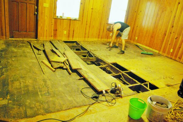 Subfloor Demolition in West Lafayette