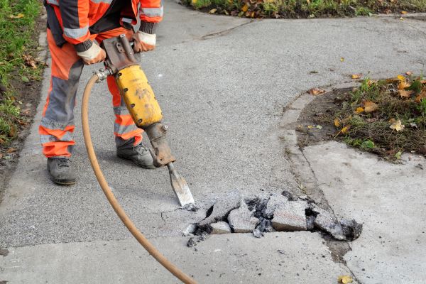 Concrete Sidewalk Removal in West Lafayette
